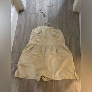 ⭐️ 5 For $25 Old Navy Linen Halter Romper (3X)